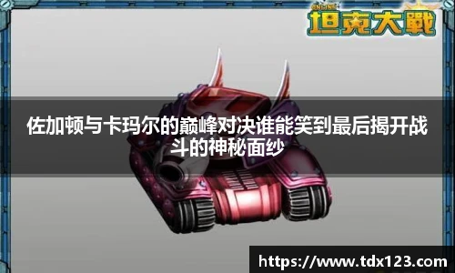 佐加顿与卡玛尔的巅峰对决谁能笑到最后揭开战斗的神秘面纱